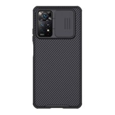 Nillkin CamShield Pro dėklas, skirtas Redmi Note 11 Pro / Redmi Note 11 Pro 5G (juodas)