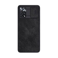 Nillkin Qin Leather Pro case for Xiaomi Poco X4 Pro 5G (black)