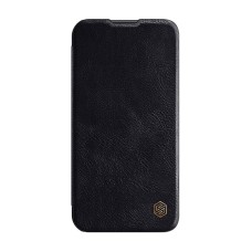 Nillkin Qin Pro Leather Case for iPhone 14 (Black)