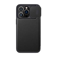 Nillkin Qin Pro Leather Case for iPhone 14 Pro (Black)