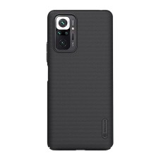 Nillkin Super Frosted Shield dėklas, skirtas Xiaomi Redmi Note 10 Pro/10 Pro Max (juodas)