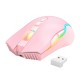 ONIKUMA CW905 Pink Wireless Gaming Mouse 2.4G