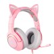 Gaming headphones ONIKUMA K9 pink RGB