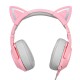 Gaming headphones ONIKUMA K9 pink RGB