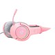 Gaming headphones ONIKUMA K9 pink RGB