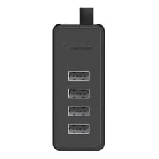 Orico Hub USB-A 4xUSB-A 2.0 – juodas