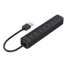 Orico USB šakotuvas TWU3-7A-BK-EP-IP