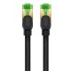 Braided network cable cat.8 Baseus Ethernet RJ45, 40Gbps, 0.5m (black)