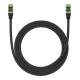 Network cable Cat 8 Baseus Ethernet RJ45 40Gbps 1.5m - Black