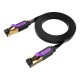 Flat UTP Category 7 Network Cable Vention ICABD 0.5m Black