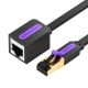 Flat Network Cable Extension Category 7 Vention ICBBG 1.5m Black