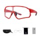 Polarized cycling glasses Rockbros 10135R (red)