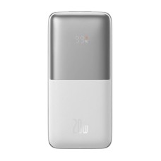 Powerbank Baseus Bipow Pro 10000mAh, 2xUSB, USB-C, 20W (balta)