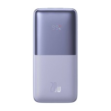 Powerbank Baseus Bipow Pro 10000mAh, 2xUSB, USB-C, 20W (violetinė)