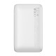 Powerbank Baseus Bipow Pro 20000mAh, 2xUSB, USB-C, 22.5W (balta)