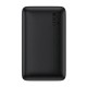 Powerbank Baseus Bipow Pro 20000mAh, 2xUSB, USB-C, 22.5W (juoda)