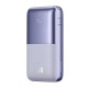 Powerbank Baseus Bipow Pro 20000mAh, 2xUSB, USB-C, 22.5W (violetinė)