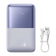 Powerbank Baseus Bipow Pro 20000mAh, 2xUSB, USB-C, 22.5W (violetinė)