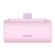 Powerbank Baseus Compact USB-C 5000mAh, 20W (pink)