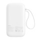 Powerbank Baseus QPow 2 20000mAh 30W 2xUSB-C (balta)