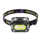 Headlamp Warsun T608, 1000 lm, 1200 mAh, USB-C