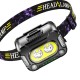 Headlamp Warsun T608, 1000 lm, 1200 mAh, USB-C