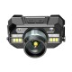 Headlamp Warsun WD09B, 200lm, 1x18650 USB-C