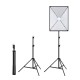 Puluz lighting stand for photo studio 50x70cm tripod LED light 1pc