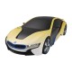 RASTAR R/C 1:24 BMW i8 nuotoliniu būdu valdomas automobilis- jautrus UV spinduliams (balta ir geltona)