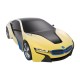 RASTAR R/C 1:24 BMW i8 nuotoliniu būdu valdomas automobilis- jautrus UV spinduliams (balta ir geltona)