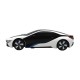 RASTAR R/C 1:24 BMW i8 nuotoliniu būdu valdomas automobilis- jautrus UV spinduliams (balta ir geltona)