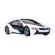 RASTAR R/C 1:24 BMW I8 nuotoliniu būdu valdomas RC automobilis (baltas)