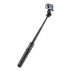 Selfiestick / trikojis Bluetooth APEXEL APL-D10 1.5 m (juodas)