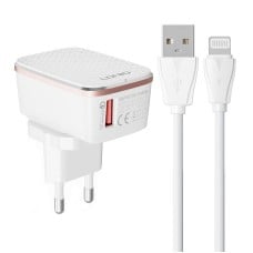 Wall charger A1204Q 18W +  Lightning cable