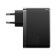 Wall charger Baseus GaN5 Pro 2xUSB-C + USB 160W - Black