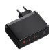 Wall charger Baseus GaN5 Pro 2xUSB-C + USB 160W - Black