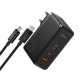 Wall charger Baseus GaN5 Pro 2xUSB-C + USB 160W - Black