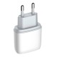 Wall charger LDNIO A2424C USB, USB-C 20W + Lightning Cable