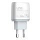 Wall charger LDNIO A2424C USB, USB-C 20W + microUSB Cable