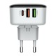 Wall charger LDNIO A3513Q 2USB, USB-C 32W + MicroUSB cable