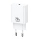 Wall charger Remax, RP-U5, USB-C, 20W (white) + Lightning cable