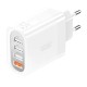 Wall Charger XO L100 USB QC 3.0 + 3x USB 2.4A (white)