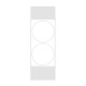 Thermal labels Niimbot stickers  T 14x28mm 220 psc (White Round)