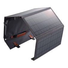 Foldable solar charger Choetech SC006 36W 1xUSB QC, 1xUSB-C PD (grey)