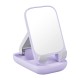 Folding phone stand Baseus with mirror (purple)