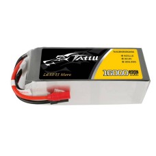 Battery Tattu 16000mAh 22.2V 30C 6S1P LiPo AS150+XT150