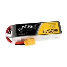 Tattu 6750mAh battery 14.8V 25C 4S1P XT90