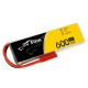 Tattu battery 600mAh 3.7V 30C 1S1P JST