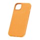 Phone Case for iPhone 15 Pro Baseus Fauxther Series (Orange)