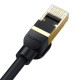 Network cable cat.8 Baseus Ethernet RJ45, 40Gbps, 10m (black)